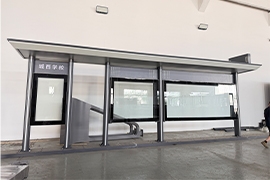 提升市民候乘体验,吉安新式公交候车亭完工落地